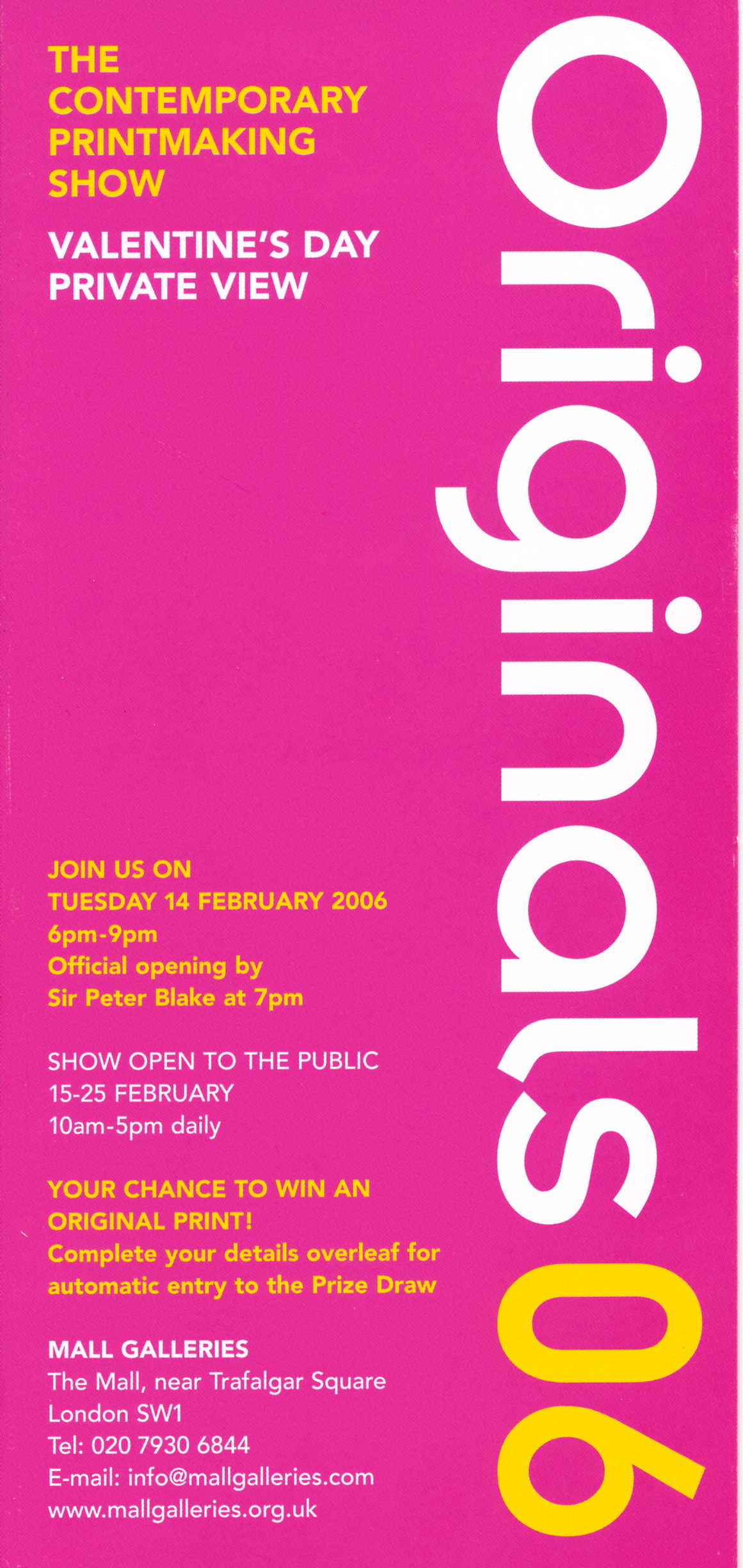 Originals 06 leaflet